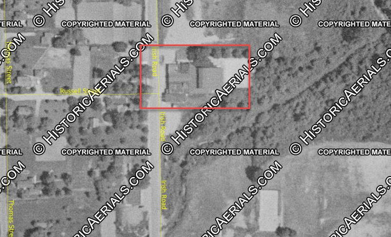 Russellville Ballroom - 1957 Aerial (newer photo)